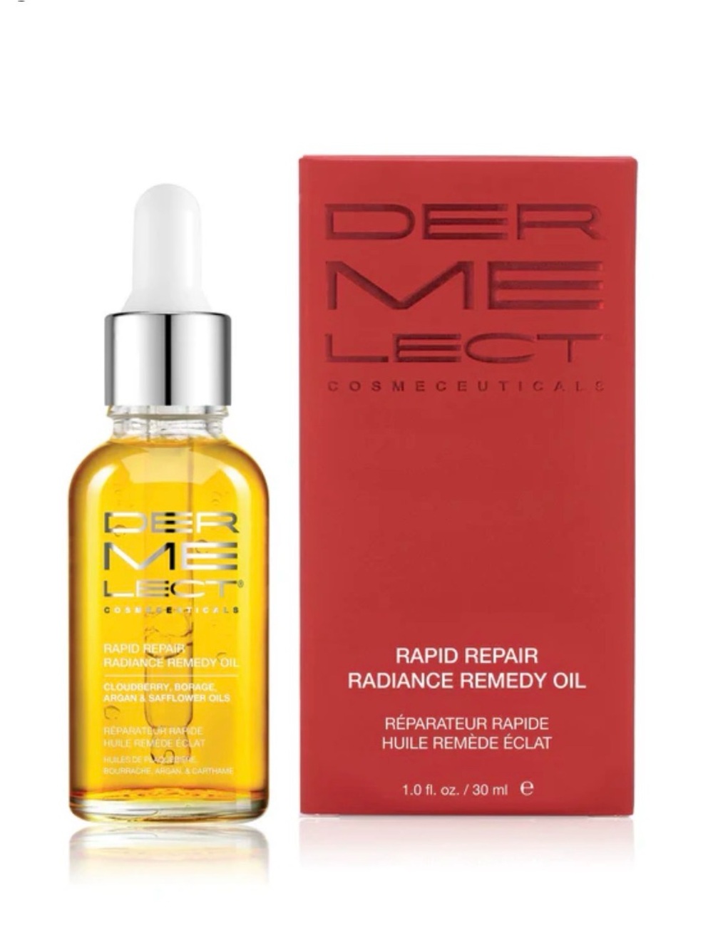 NWT Dermelect Rapid Repair Radiance Remedy Oil
